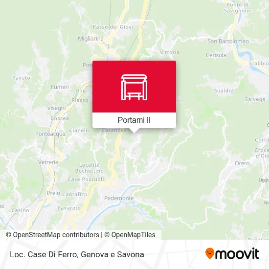 Mappa Loc. Case Di Ferro