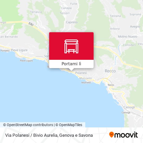 Mappa Via Polanesi / Bivio Aurelia