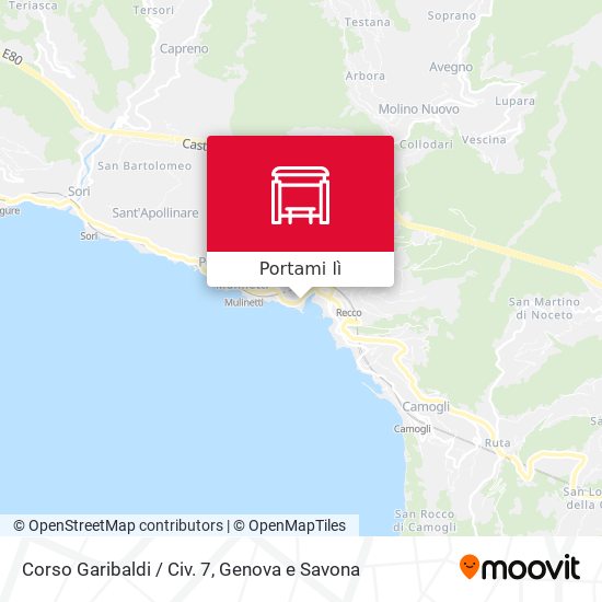 Mappa Corso Garibaldi / Civ. 7