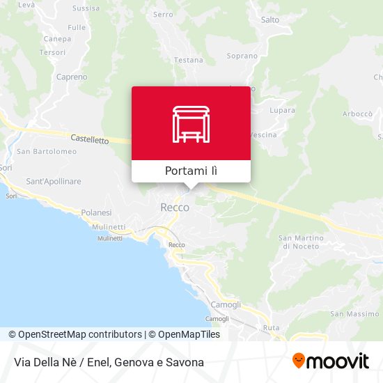 Mappa Via Della Nè / Enel