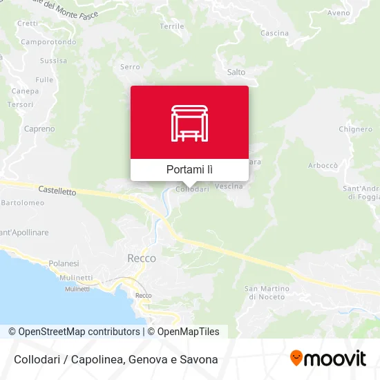 Mappa Collodari / Capolinea