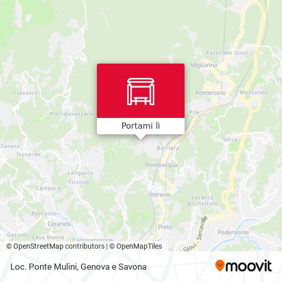 Mappa Loc. Ponte Mulini