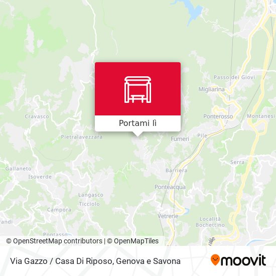 Mappa Via Gazzo / Casa Di Riposo