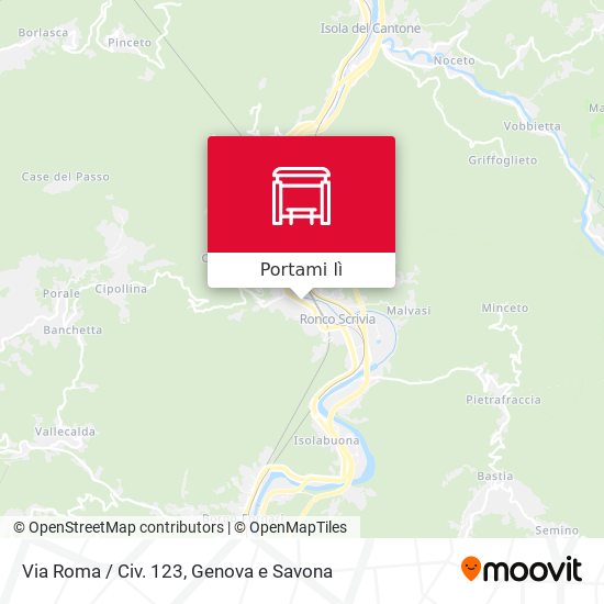 Mappa Via Roma / Civ. 123