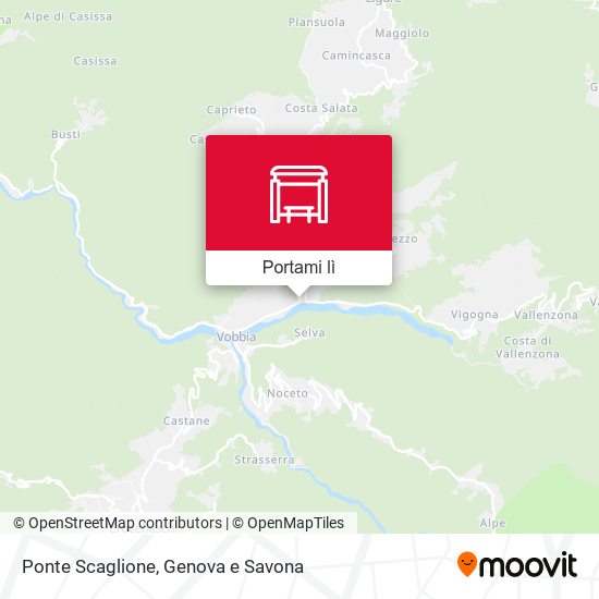 Mappa Ponte Scaglione