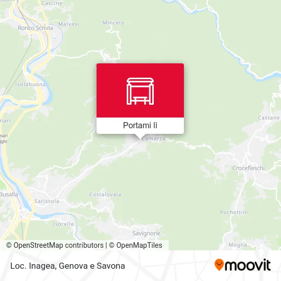 Mappa Loc. Inagea