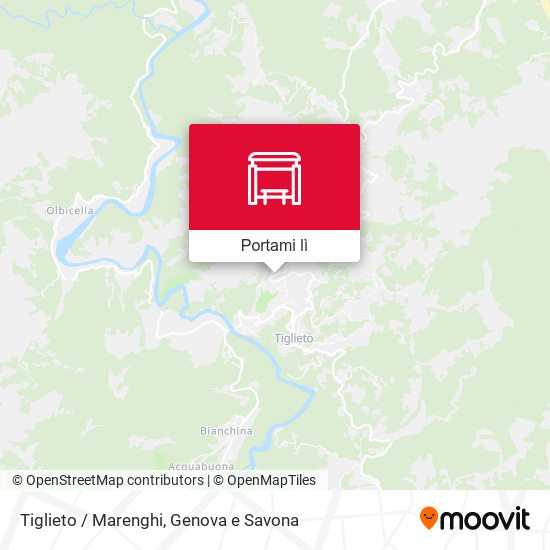 Mappa Tiglieto / Marenghi