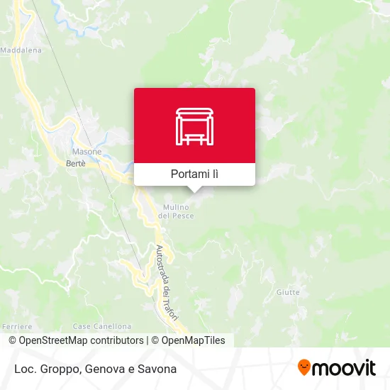 Mappa Loc. Groppo