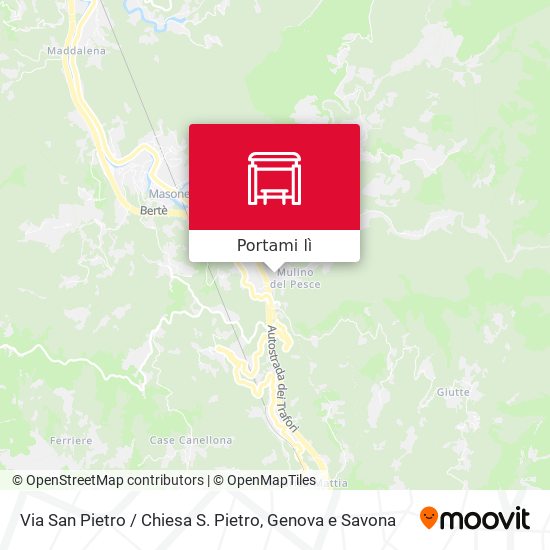 Mappa Via San Pietro / Chiesa S. Pietro
