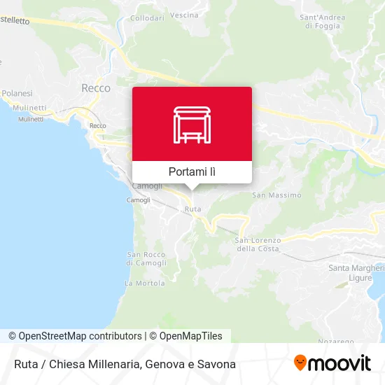 Mappa Ruta / Chiesa Millenaria