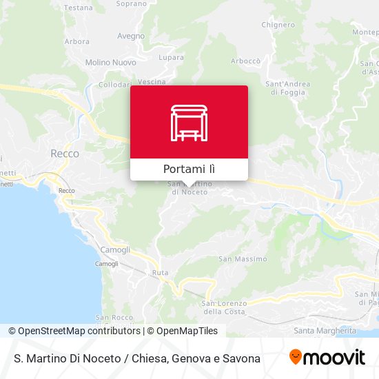 Mappa S. Martino Di Noceto / Chiesa