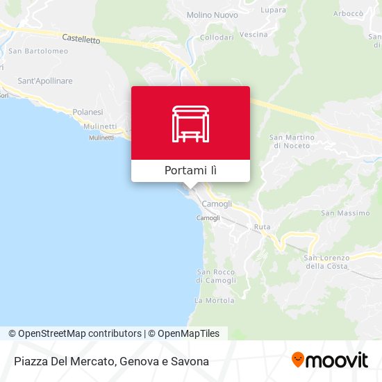 Mappa Piazza Del Mercato