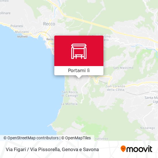 Mappa Via Figari / Via Pissorella