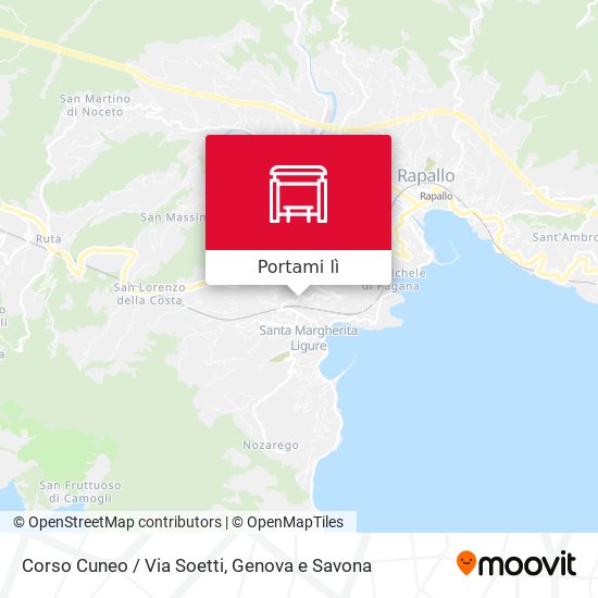 Mappa Corso Cuneo / Via Soetti
