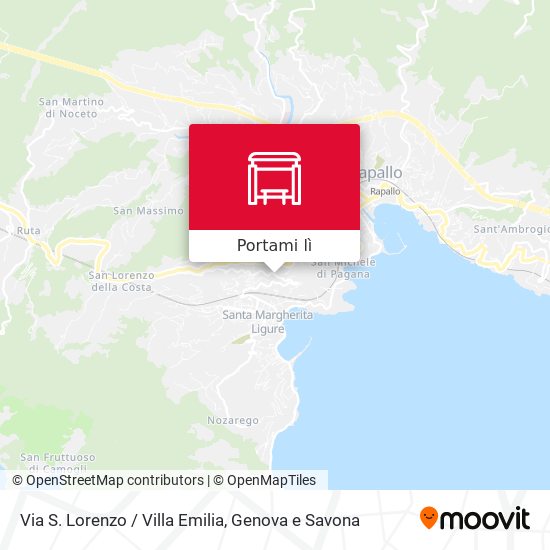 Mappa Via S. Lorenzo / Villa Emilia