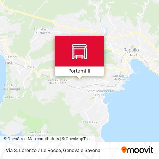 Mappa Via S. Lorenzo / Le Rocce