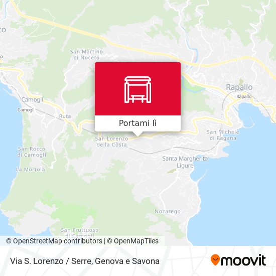 Mappa Via S. Lorenzo / Serre