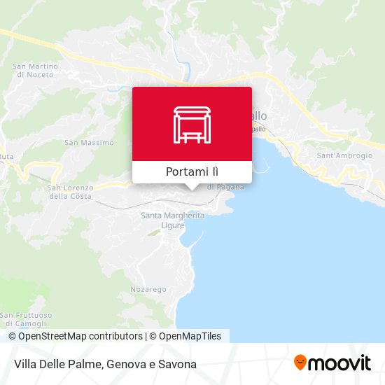 Mappa Villa Delle Palme