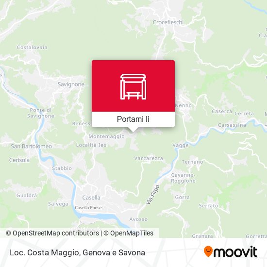 Mappa Loc. Costa Maggio