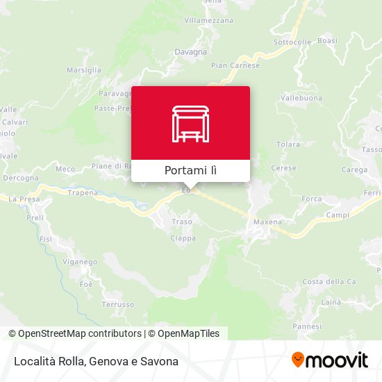 Mappa Località Rolla
