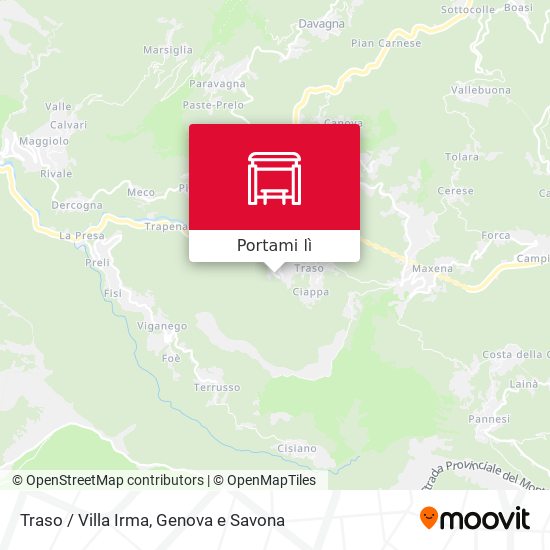 Mappa Traso / Villa Irma
