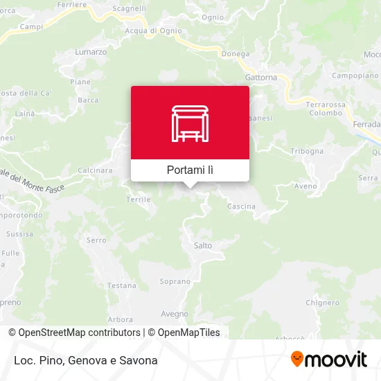 Mappa Loc. Pino
