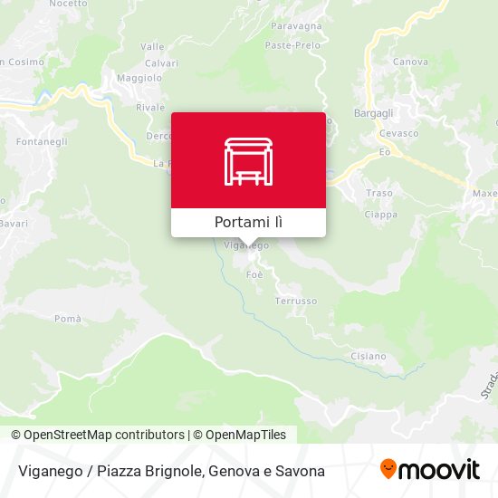 Mappa Viganego / Piazza Brignole