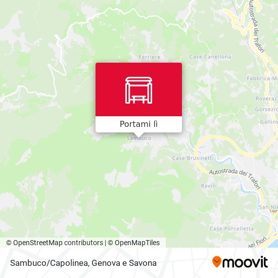 Mappa Sambuco/Capolinea