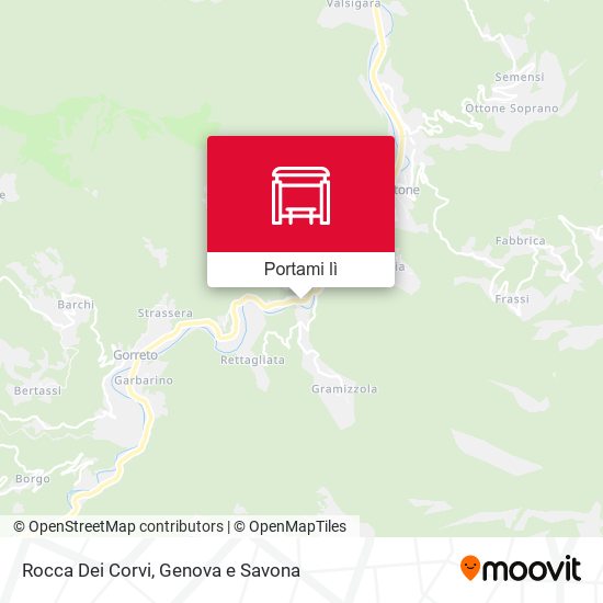 Mappa Rocca Dei Corvi