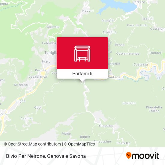 Mappa Bivio Per Neirone