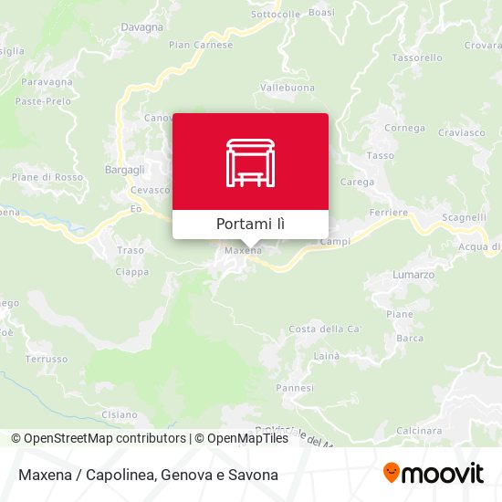 Mappa Maxena / Capolinea