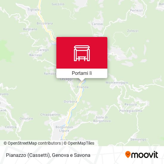 Mappa Pianazzo (Cassetti)