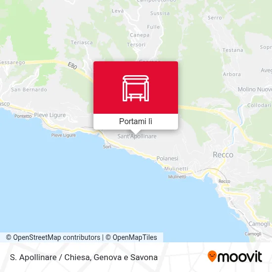 Mappa S. Apollinare / Chiesa