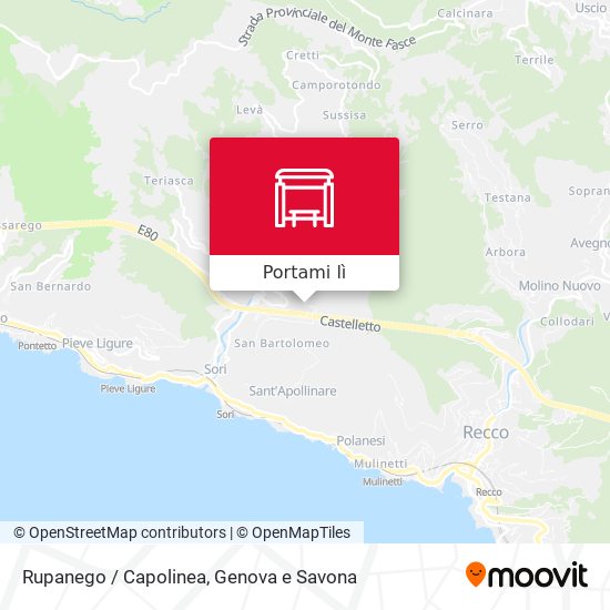 Mappa Rupanego / Capolinea