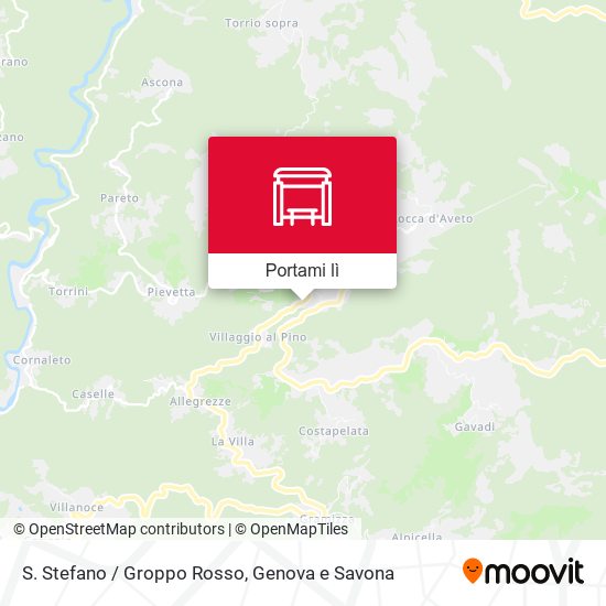 Mappa S. Stefano / Groppo Rosso