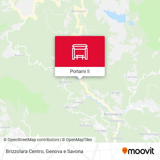 Mappa Brizzolara Centro