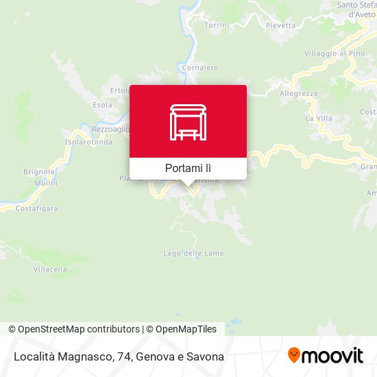 Mappa Località Magnasco, 74