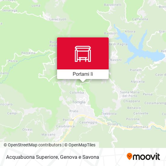 Mappa Acquabuona Superiore