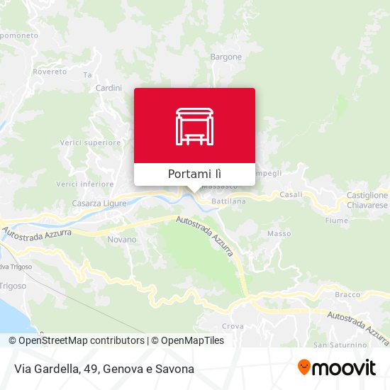 Mappa Via Gardella, 49
