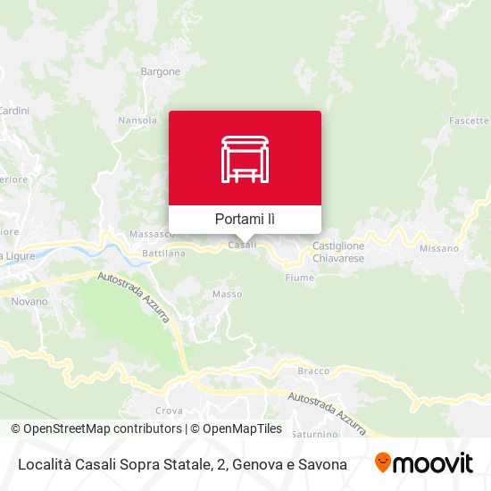 Mappa Località Casali Sopra Statale, 2