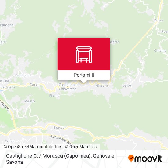 Mappa Castiglione C. / Morasca (Capolinea)