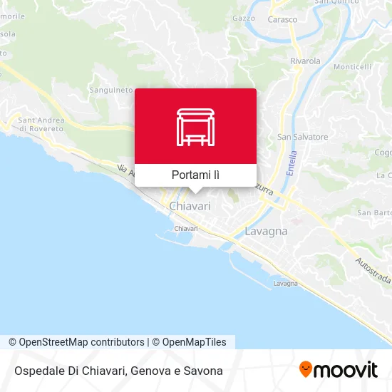 Mappa Ospedale Di Chiavari