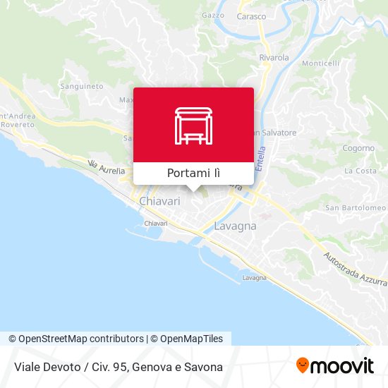 Mappa Viale Devoto / Civ. 95