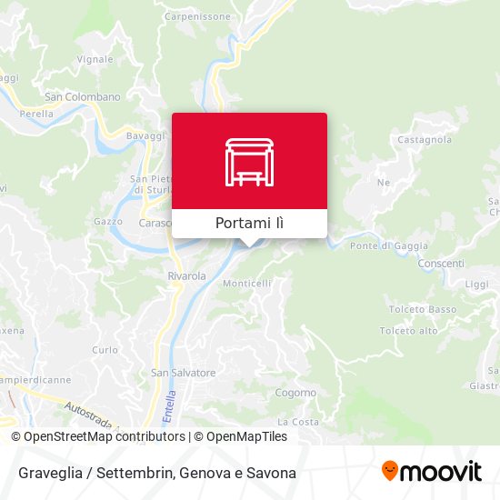 Mappa Graveglia / Settembrin