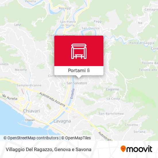 Mappa Villaggio Del Ragazzo