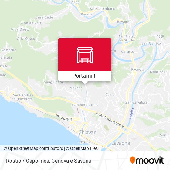Mappa Rostio / Capolinea