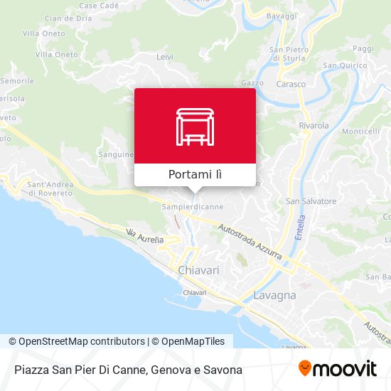 Mappa Piazza San Pier Di Canne