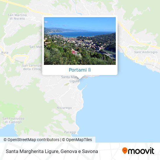 Mappa Santa Margherita Ligure