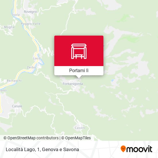 Mappa Località Lago, 1