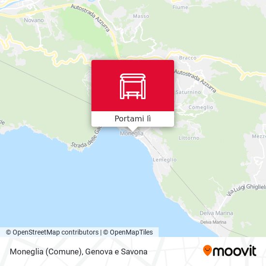 Mappa Moneglia (Comune)